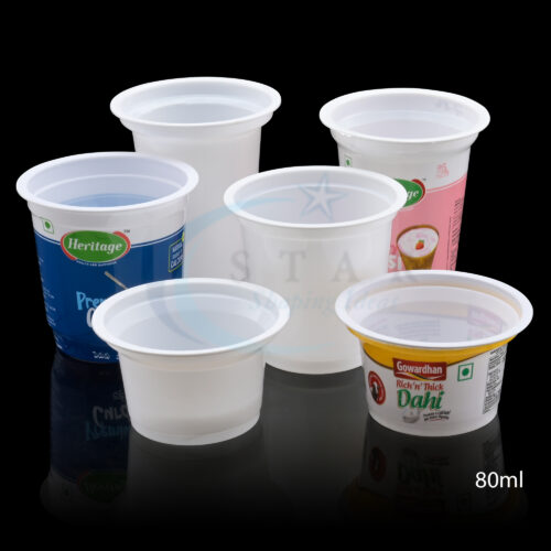 80ml - ICE-CREAM / YOGHURT CUPS